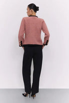 CHAQUETA BICOLOR ROSA PRESTON