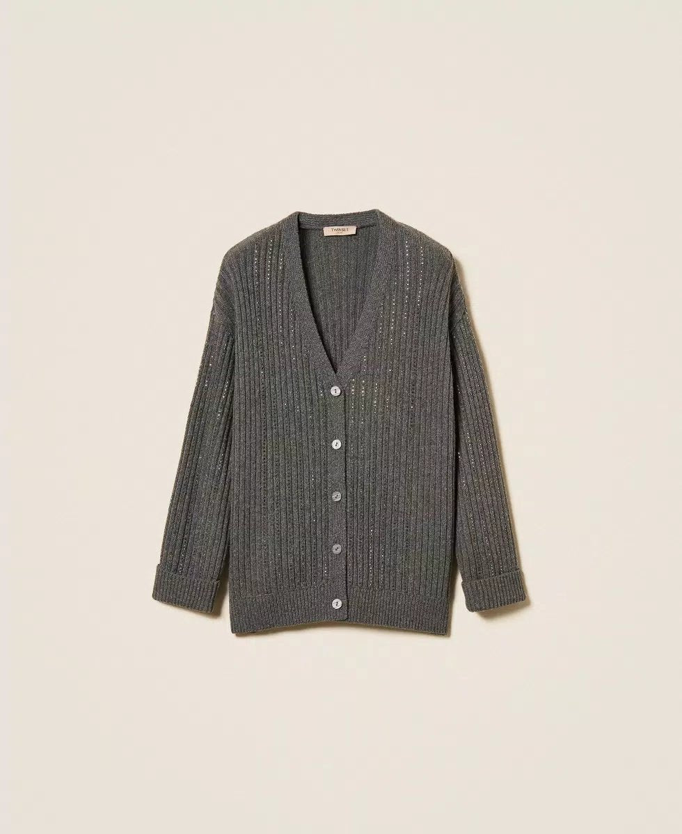 CARDIGAN BRILLOS TW