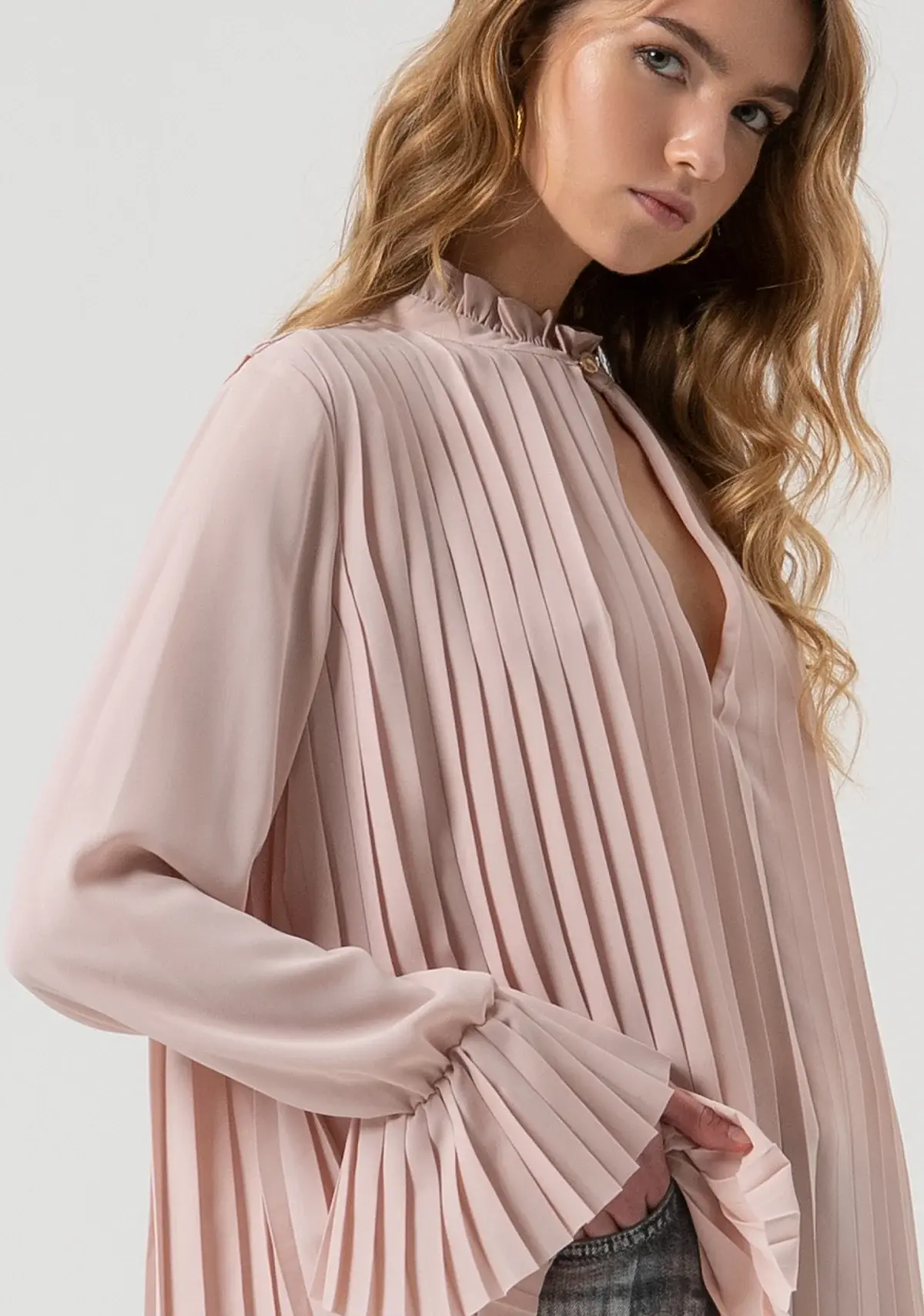 BLUSA PLISSE