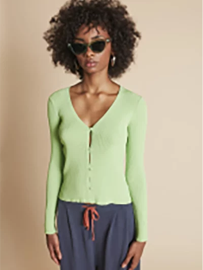 CHAQUETA ACANALADA